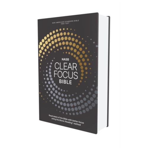 Zondervan NASB, Clear Focus Bible, Hardcover, Charcoal/Gold (inbunden, eng)