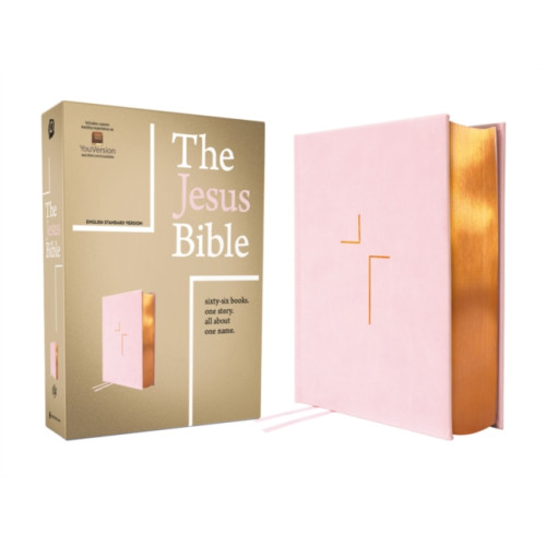 Zondervan The Jesus Bible, ESV Edition, Leathersoft over Board, Pink (inbunden, eng)