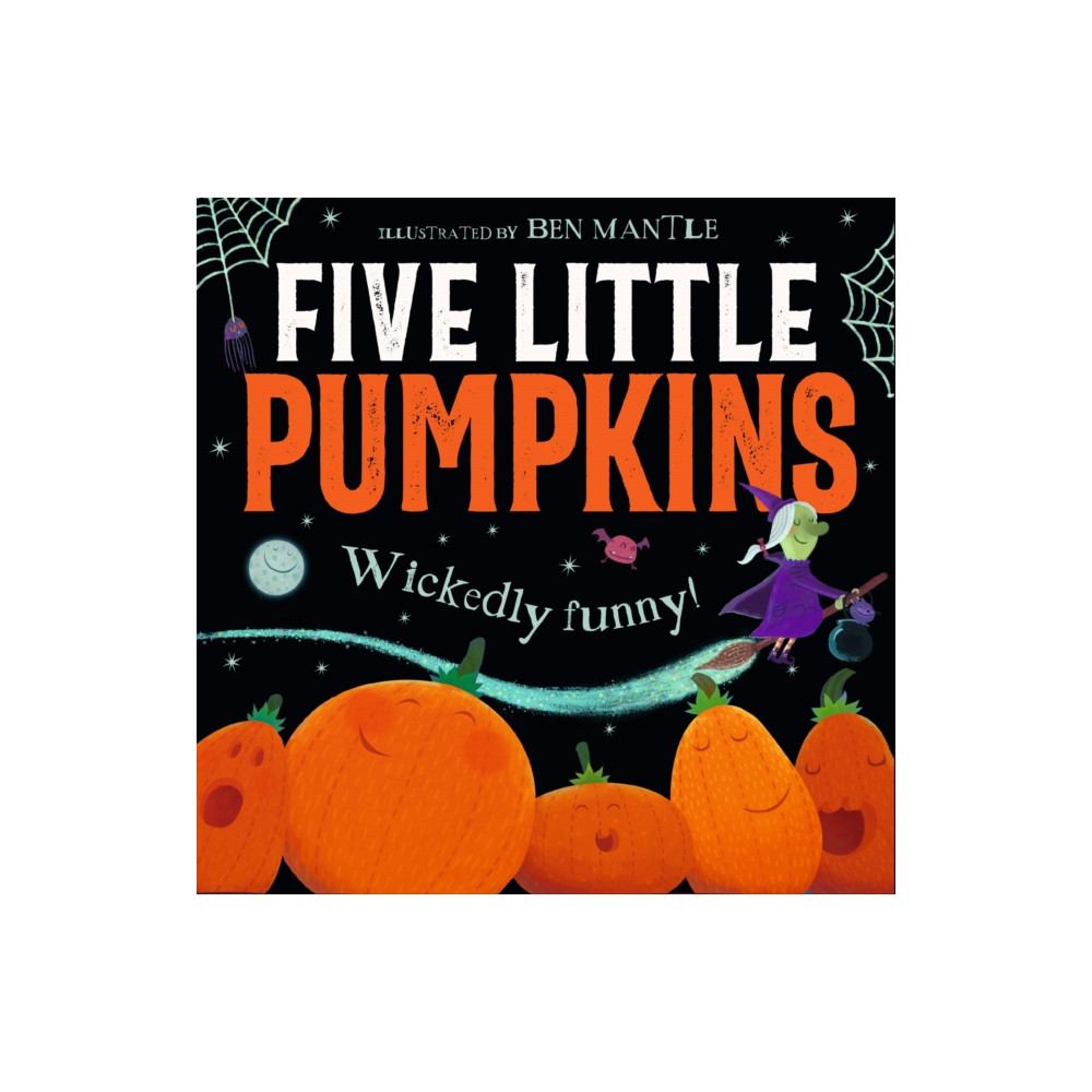 Produktbild för Five Little Pumpkins (häftad, eng)
