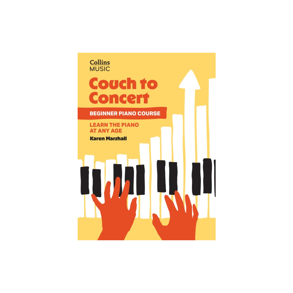 Produktbild för Couch to Concert: Beginner Piano Course (häftad, eng)