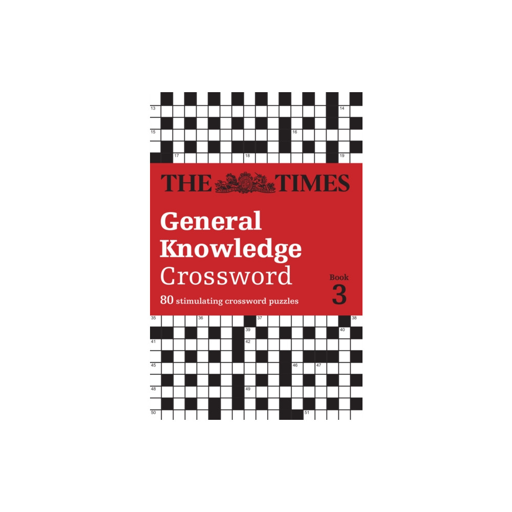 Produktbild för The Times General Knowledge Crossword Book 3 (häftad, eng)