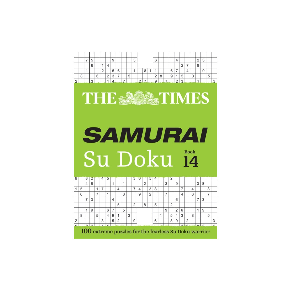 Produktbild för The Times Samurai Su Doku 14 (häftad, eng)