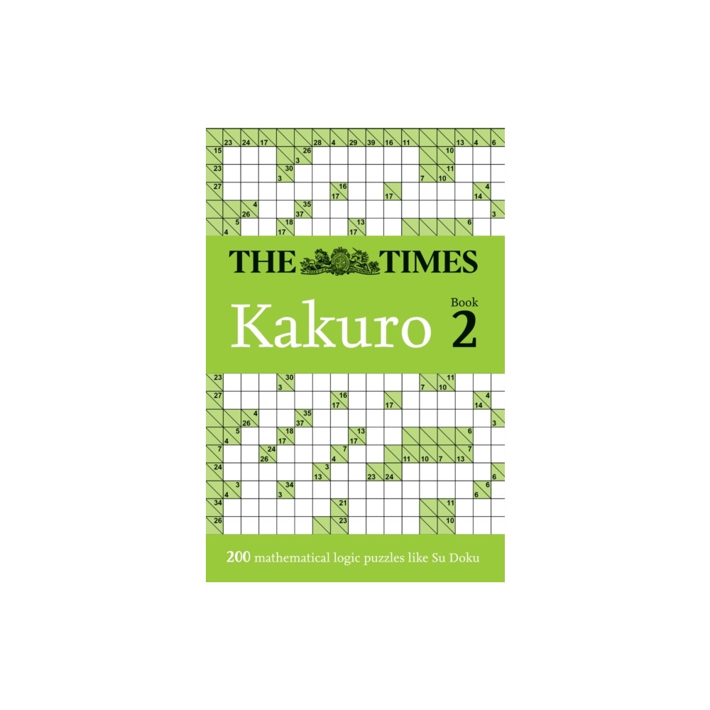 Produktbild för The Times Kakuro Book 2 (häftad, eng)