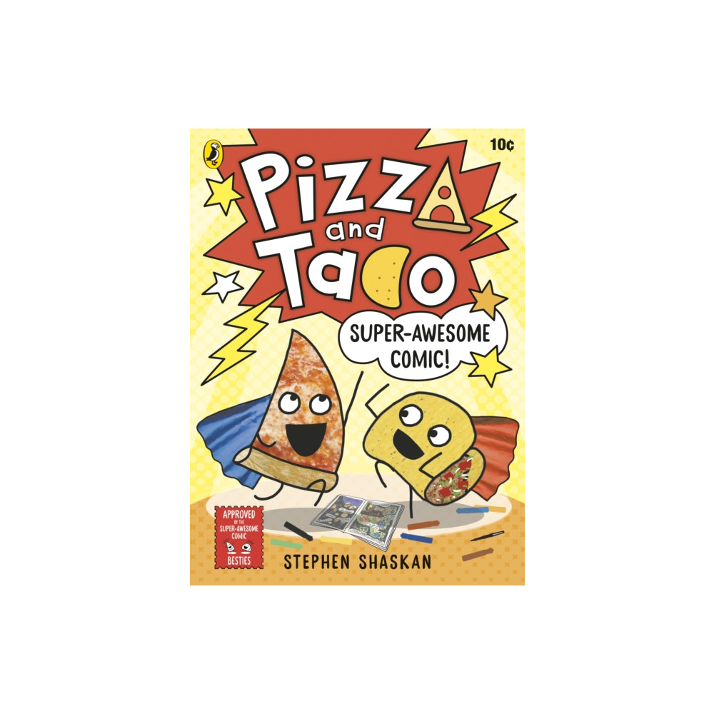 Produktbild för Pizza and Taco: Super-Awesome Comic! (häftad, eng)