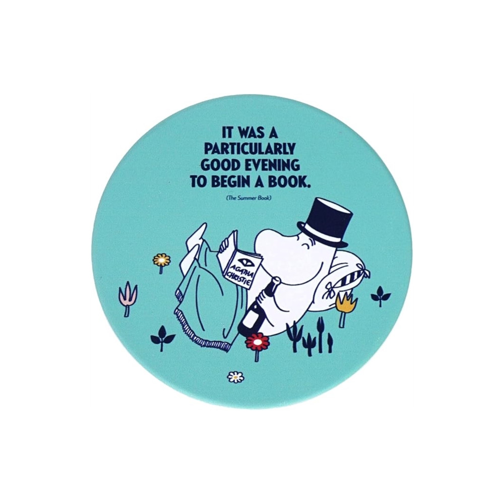 Produktbild för Coaster Single Ceramic - Moomin (Moominpappa)