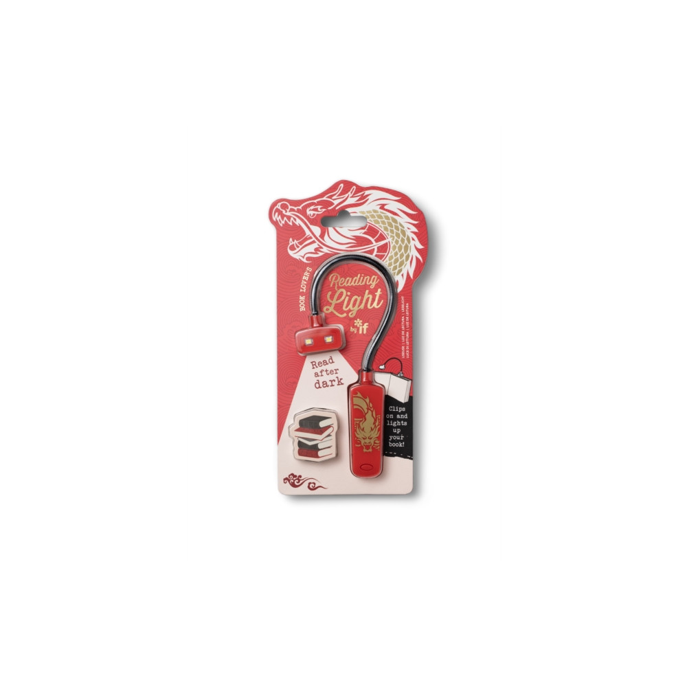 Produktbild för Book Lover's Reading Light - Warrior Dragon