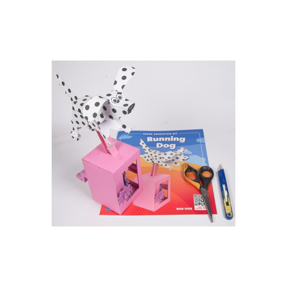 Produktbild för Running Dog -Rob Ives Paper Animation Kit