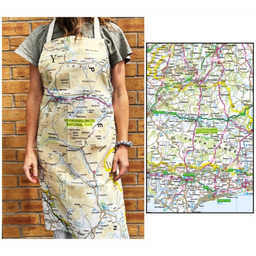 The Sugar Shed OS Map Adult Apron - South Downs National Park