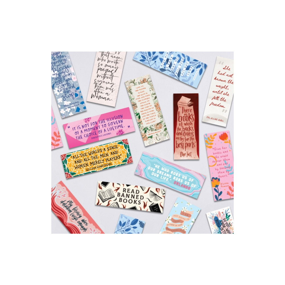 Produktbild för Bookishly Bookmarks Random Pack of 50