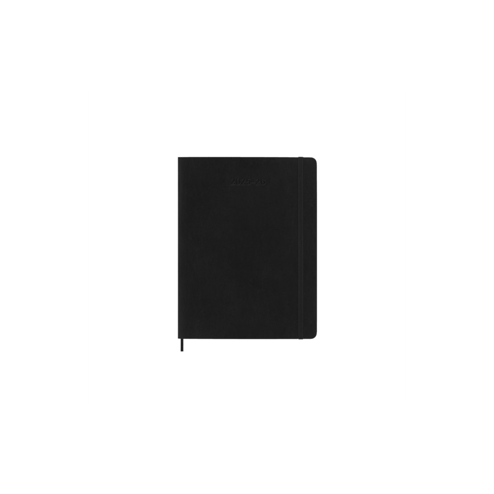 Produktbild för Moleskine 2026 18-Month Weekly XL Softcover Notebook: Black (häftad, eng)