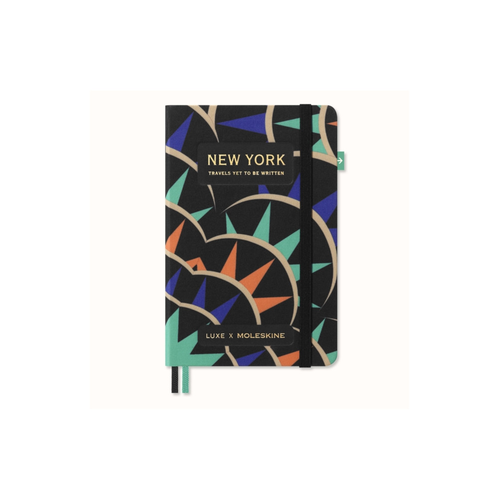 Produktbild för Luxe X Moleskine City Notebook New York (häftad, eng)