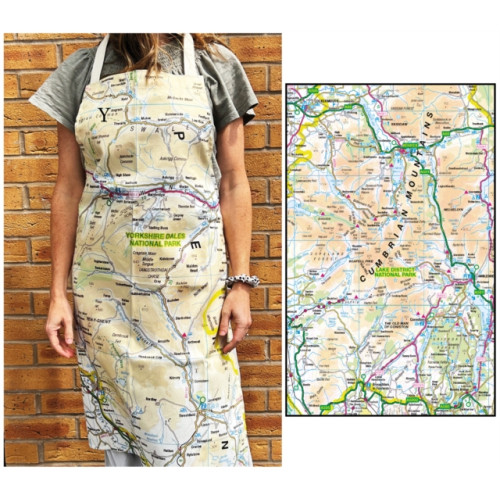 The Sugar Shed OS Map Adult Apron - Lake District National Park