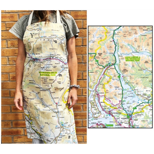 The Sugar Shed OS Map Adult Apron - Loch Lomond and The Trossachs National Park