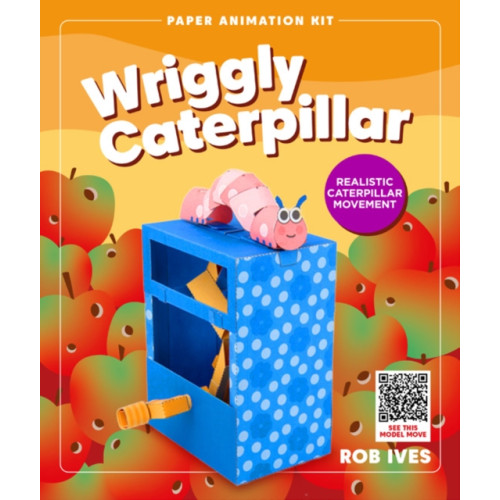 GO ON MAKE ME Wriggly Caterpillar -Rob Ives Paper Animation Kit