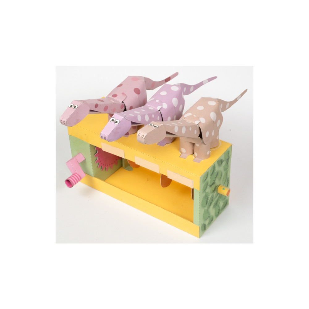 Produktbild för Diplodocus Dance -Rob Ives Paper Animation Kit