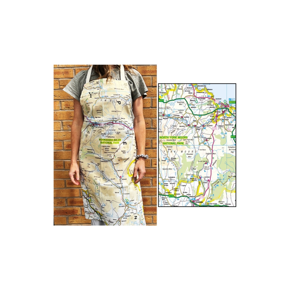 Produktbild för OS Map Adult Apron - North York Moors National Park