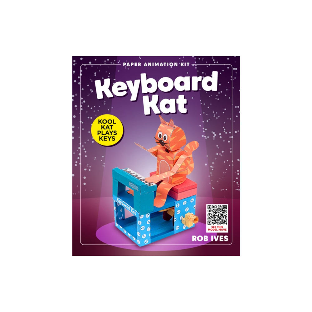 Produktbild för Keyboard Kat -Rob Ives Paper Animation Kit