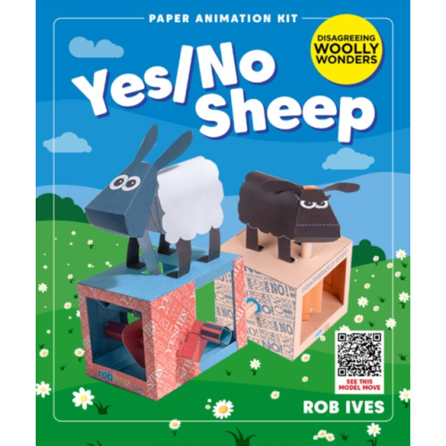 GO ON MAKE ME Yes/No Sheep -Rob Ives Paper Animation Kit