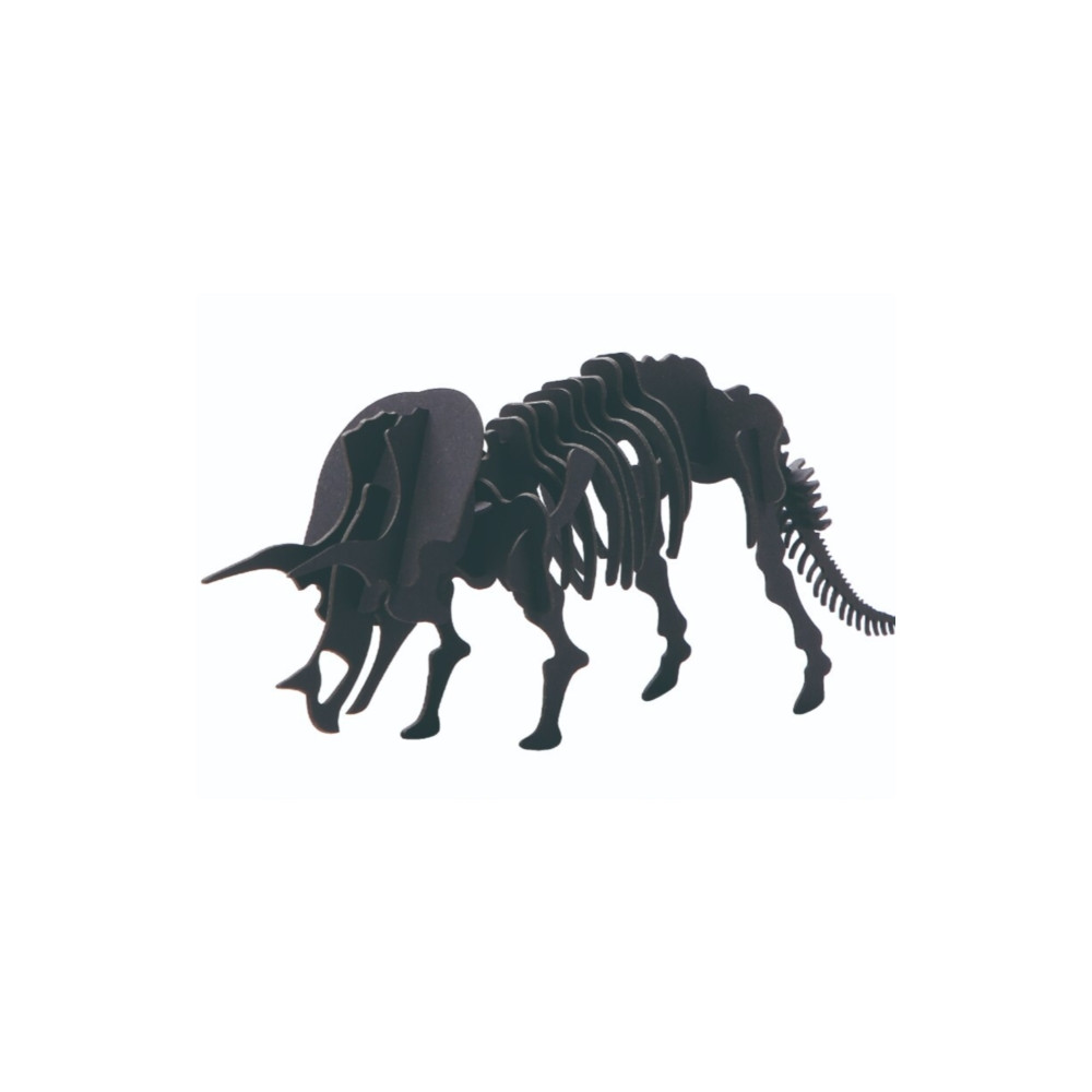 Produktbild för Triceratops Skeleton Card Puzzle