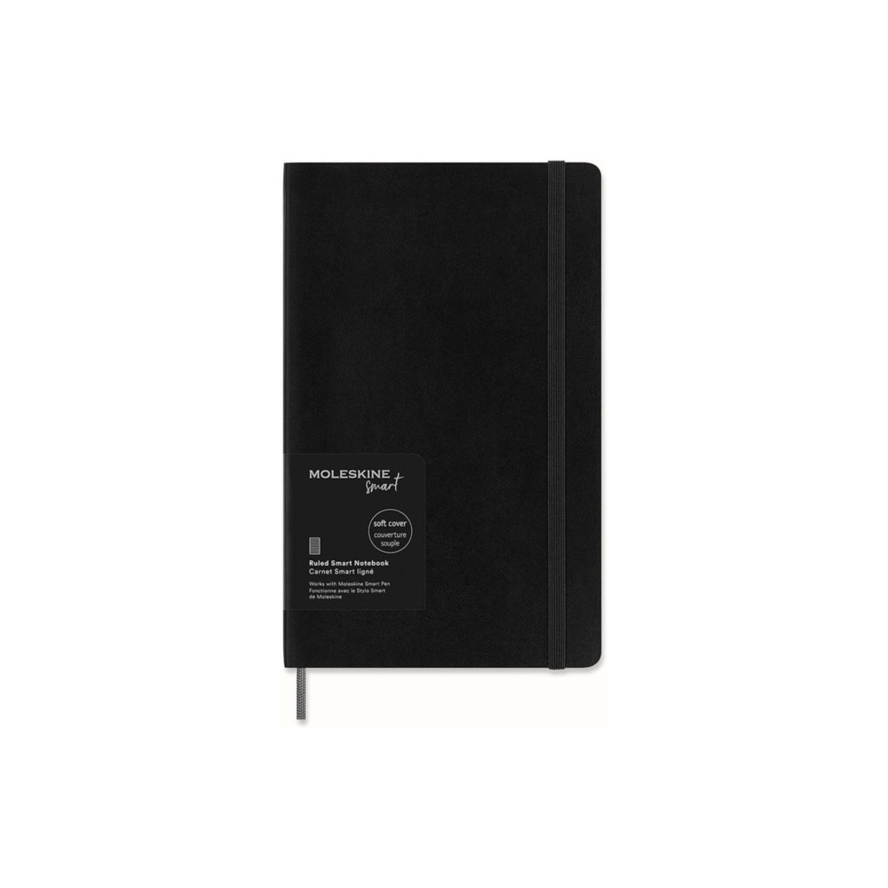 Produktbild för Moleskine Large Ruled Softcover Smart Notebook (häftad, eng)