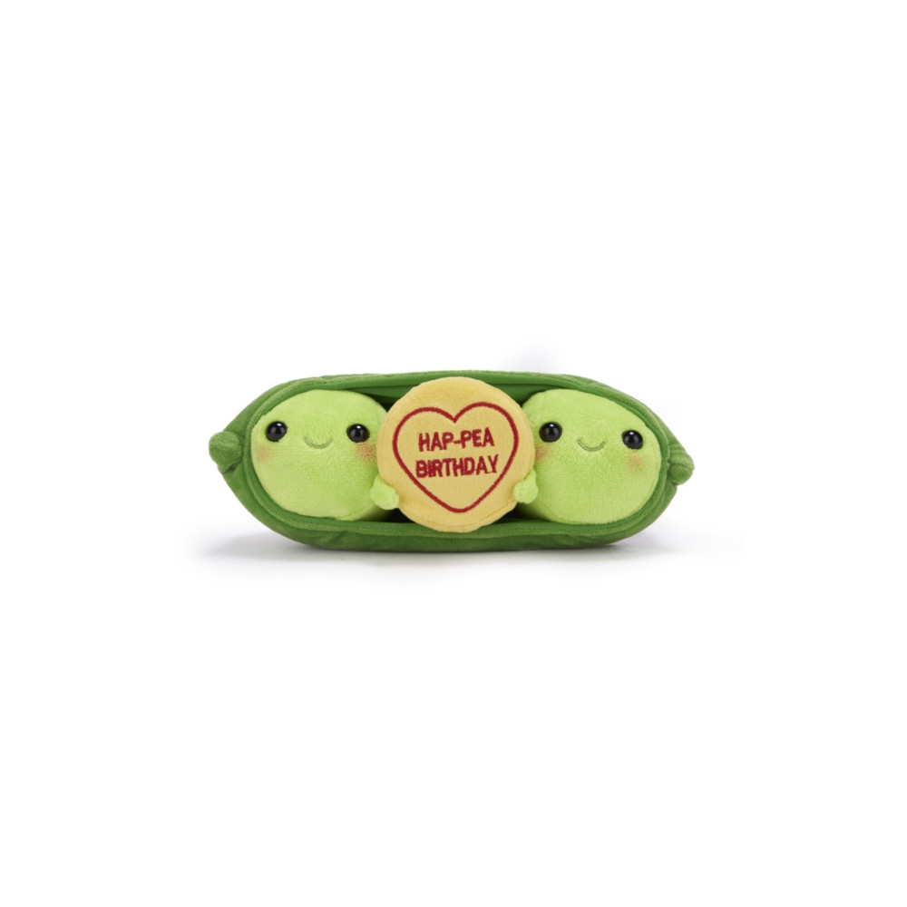 Produktbild för Love Hearts 9" Hap-Pea Birthday Plush Gift