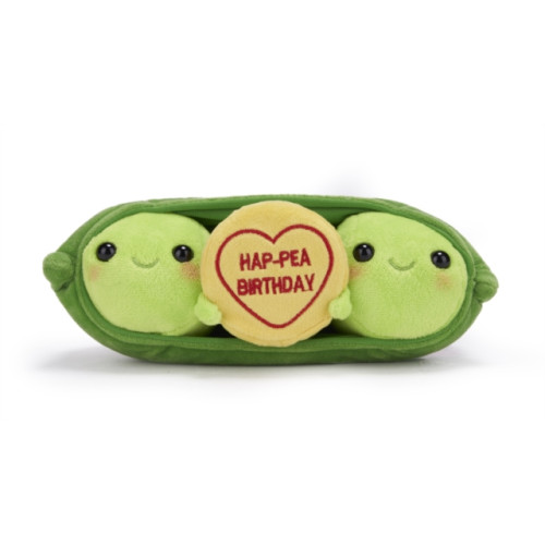 POSH PAWS INTERNATIONAL Love Hearts 9" Hap-Pea Birthday Plush Gift