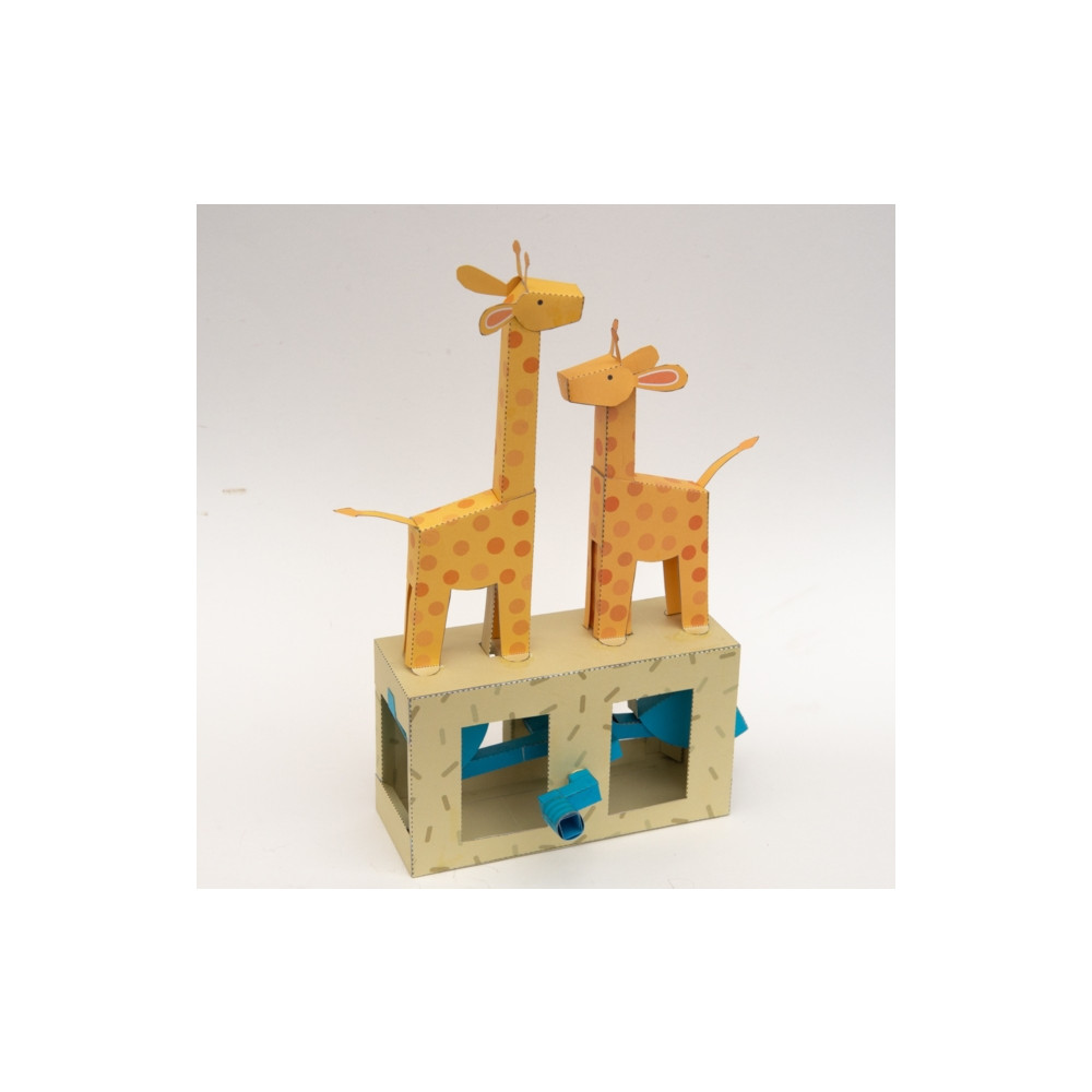 Produktbild för Giraffe -Rob Ives Paper Animation Kit