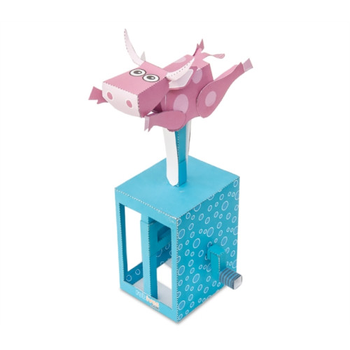 GO ON MAKE ME Cow Jump -Rob Ives Paper Animation Kit