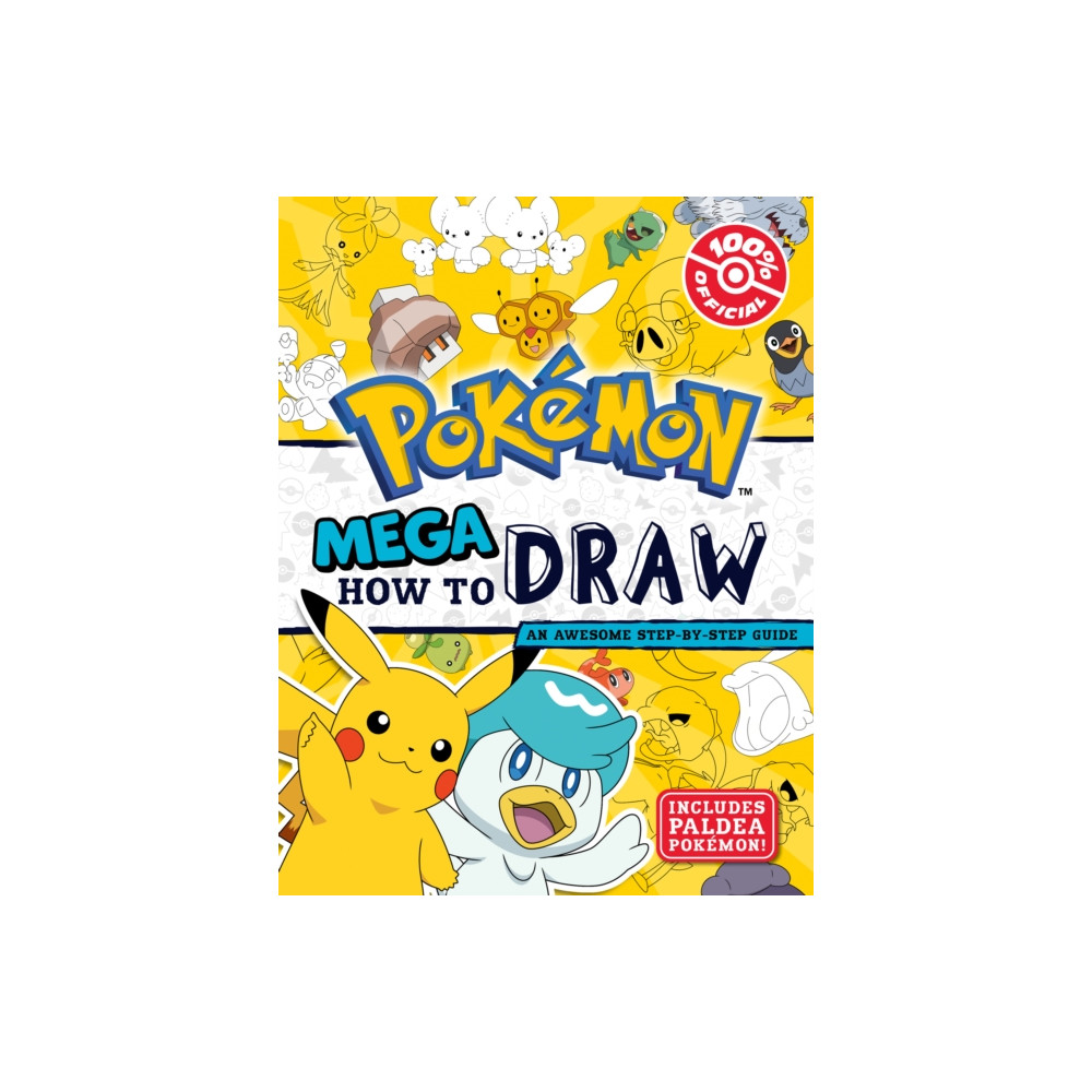 Produktbild för Pokemon: Mega How to Draw (häftad, eng)
