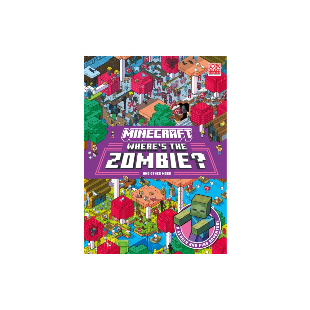Produktbild för Minecraft Where’s the Zombie? (häftad, eng)
