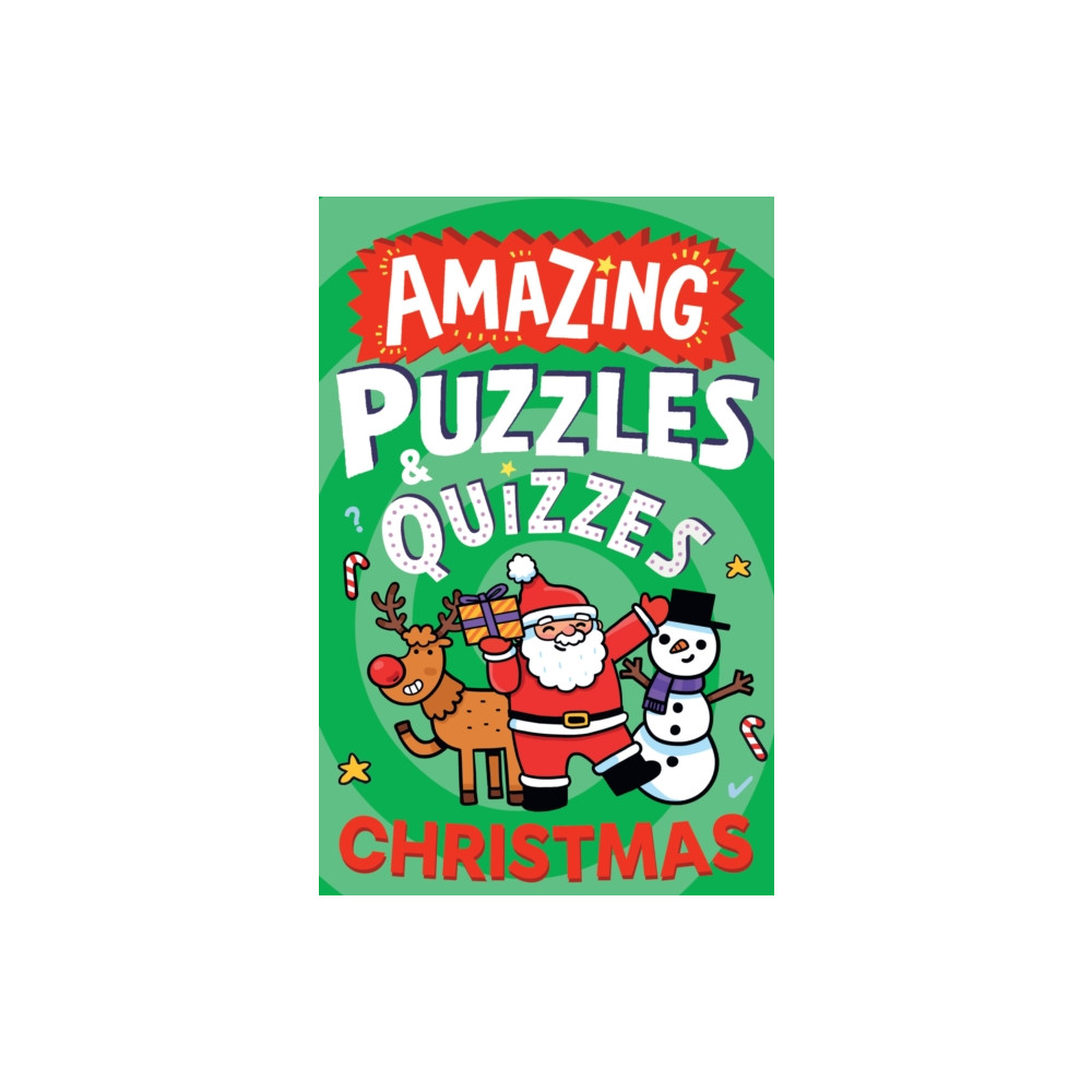 Produktbild för Amazing Christmas Puzzles and Quizzes (häftad, eng)