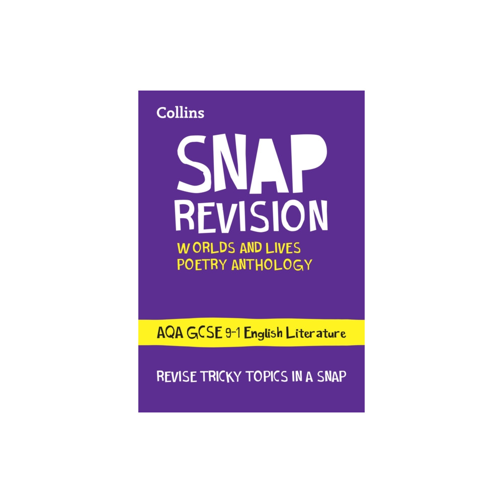 Produktbild för Worlds and Lives Poetry Cluster AQA GCSE 9-1 English Literature Revision Guide (häftad, eng)