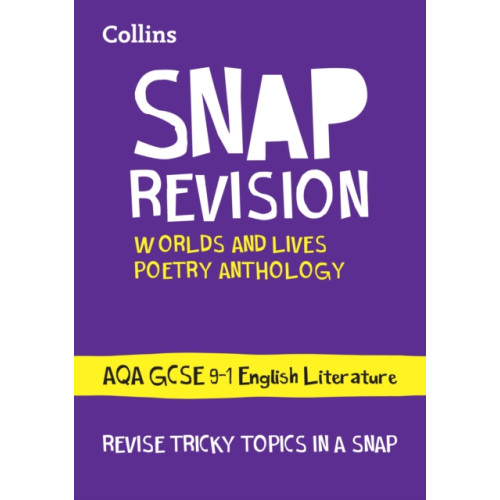 HarperCollins Publishers Worlds and Lives Poetry Cluster AQA GCSE 9-1 English Literature Revision Guide (häftad, eng)