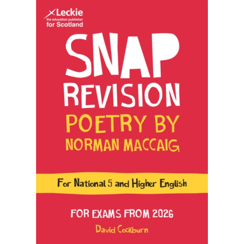 HarperCollins Publishers National 5/Higher English Revision: Poetry by Carol Ann Duffy (häftad, eng)