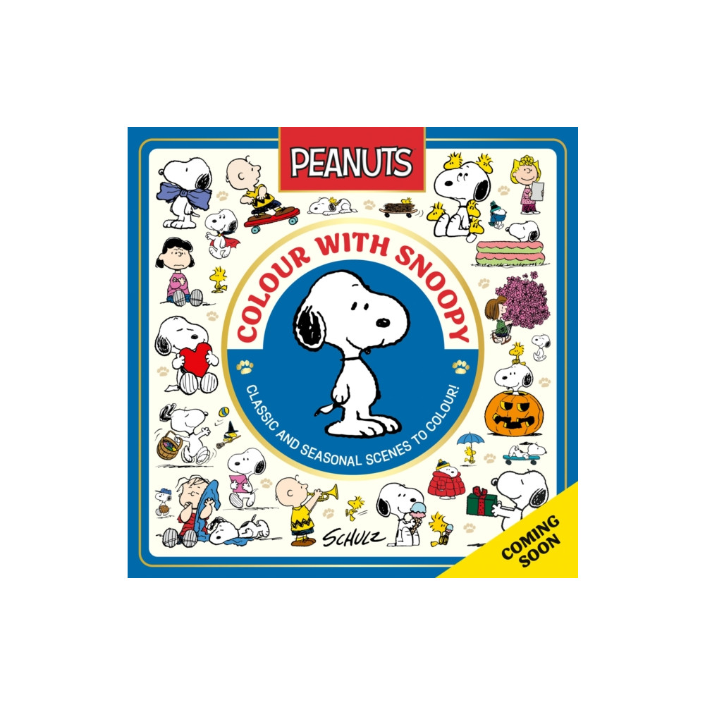 Produktbild för Official Peanuts: Colour with Snoopy (häftad, eng)