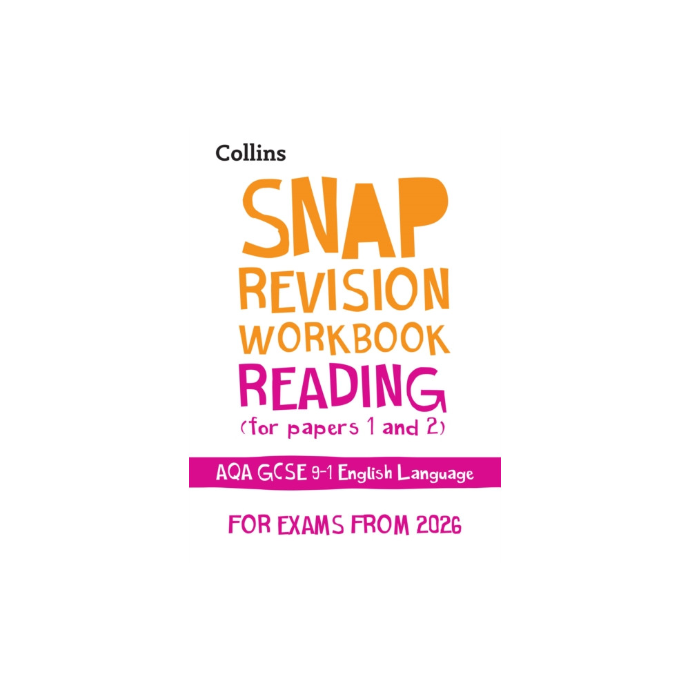 Produktbild för AQA GCSE 9-1 English Language Reading (Papers 1 & 2) Workbook (häftad, eng)