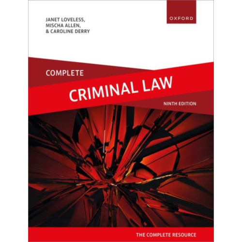 Oxford University Press Complete Criminal Law (häftad, eng)