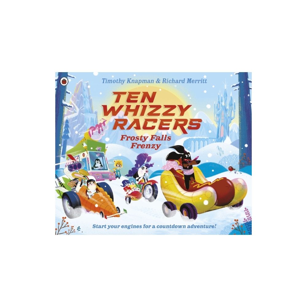 Produktbild för Ten Whizzy Racers: Frosty Falls Frenzy (häftad, eng)