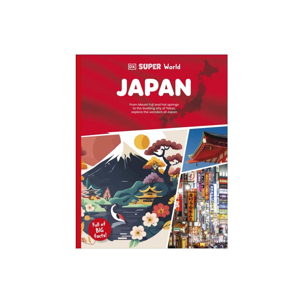 Produktbild för DK Super World Japan (häftad, eng)