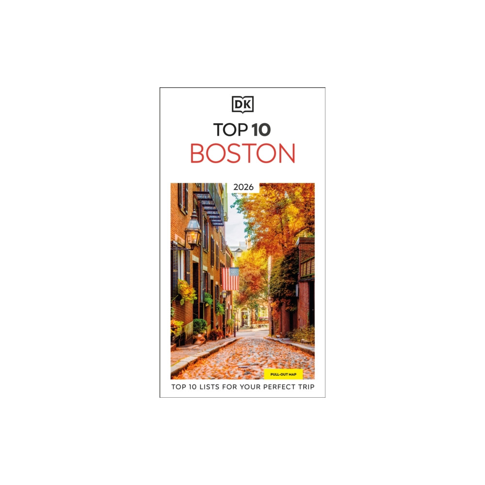 Produktbild för DK Top 10 Boston (häftad, eng)