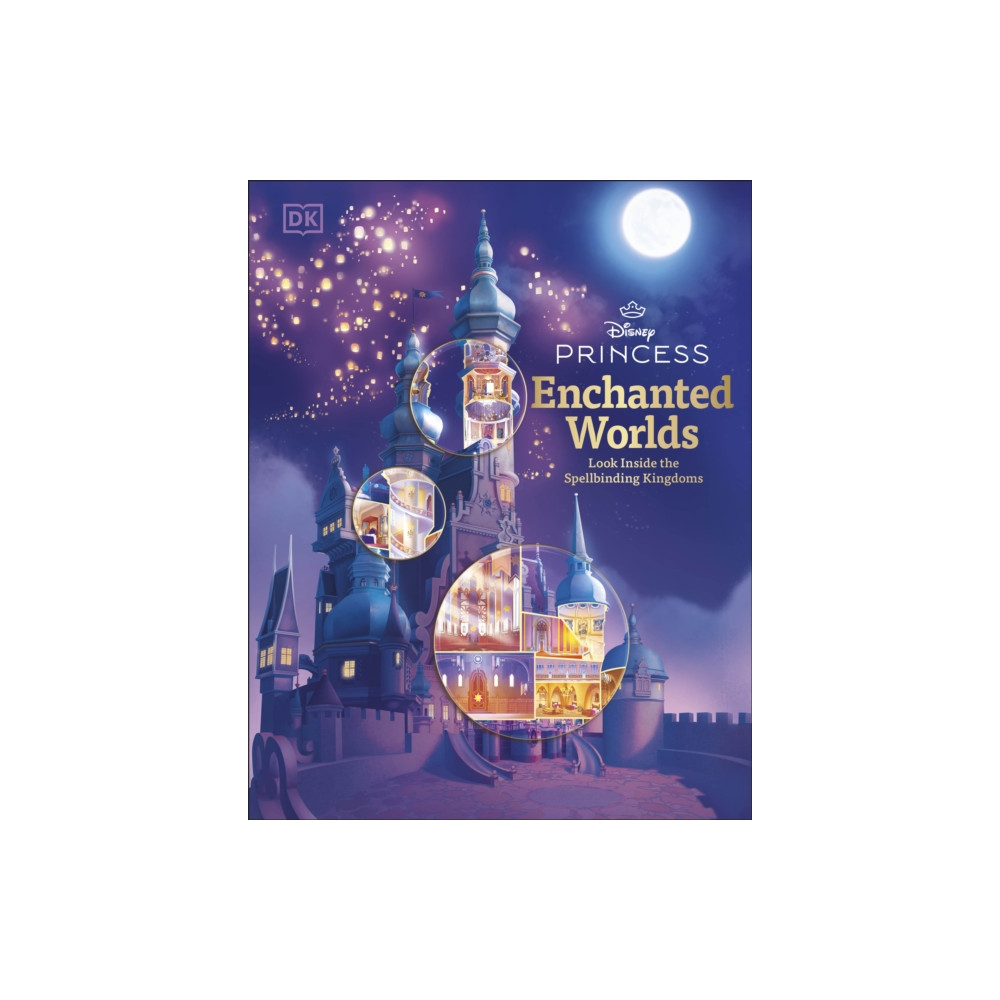 Produktbild för Disney Princess Enchanted Worlds (inbunden, eng)