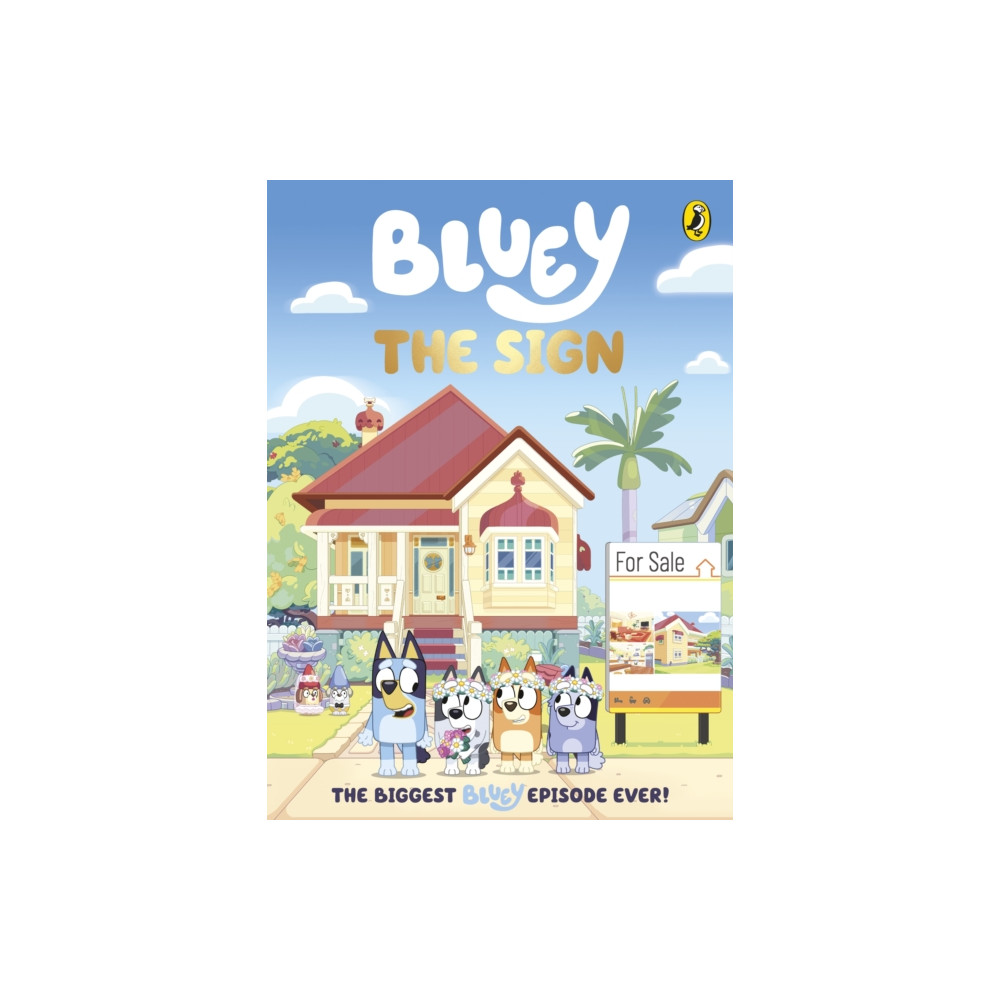 Produktbild för Bluey: The Sign (inbunden, eng)