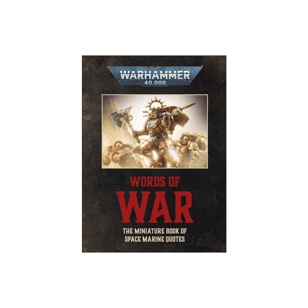 Produktbild för Warhammer 40,000 Words of War (inbunden, eng)
