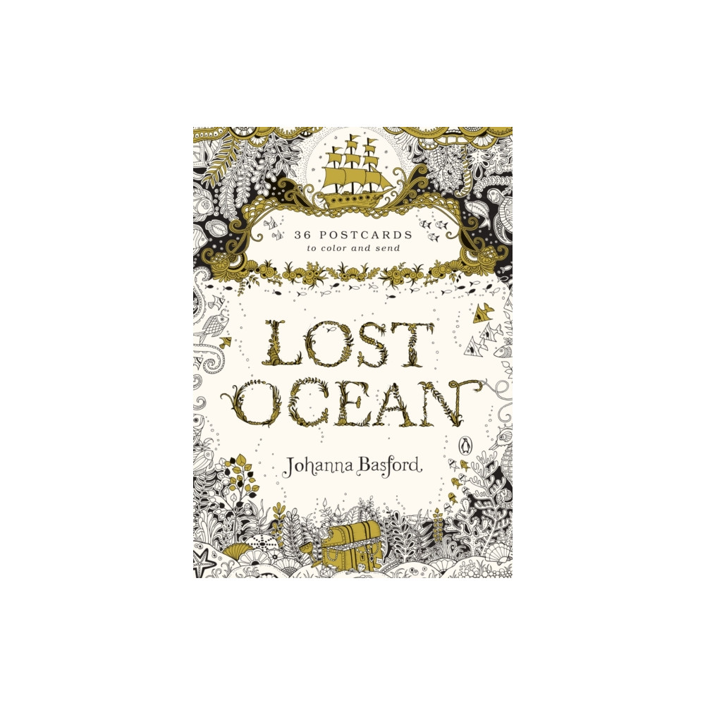 Produktbild för Lost Ocean: 36 Postcards to Color and Send (häftad, eng)