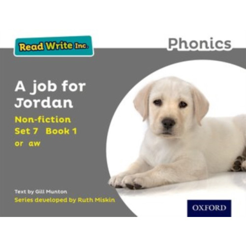 Oxford University Press Read Write Inc. Phonics: A Job for Jordan (Grey Set 7 Non-fiction 1) (häftad, eng)