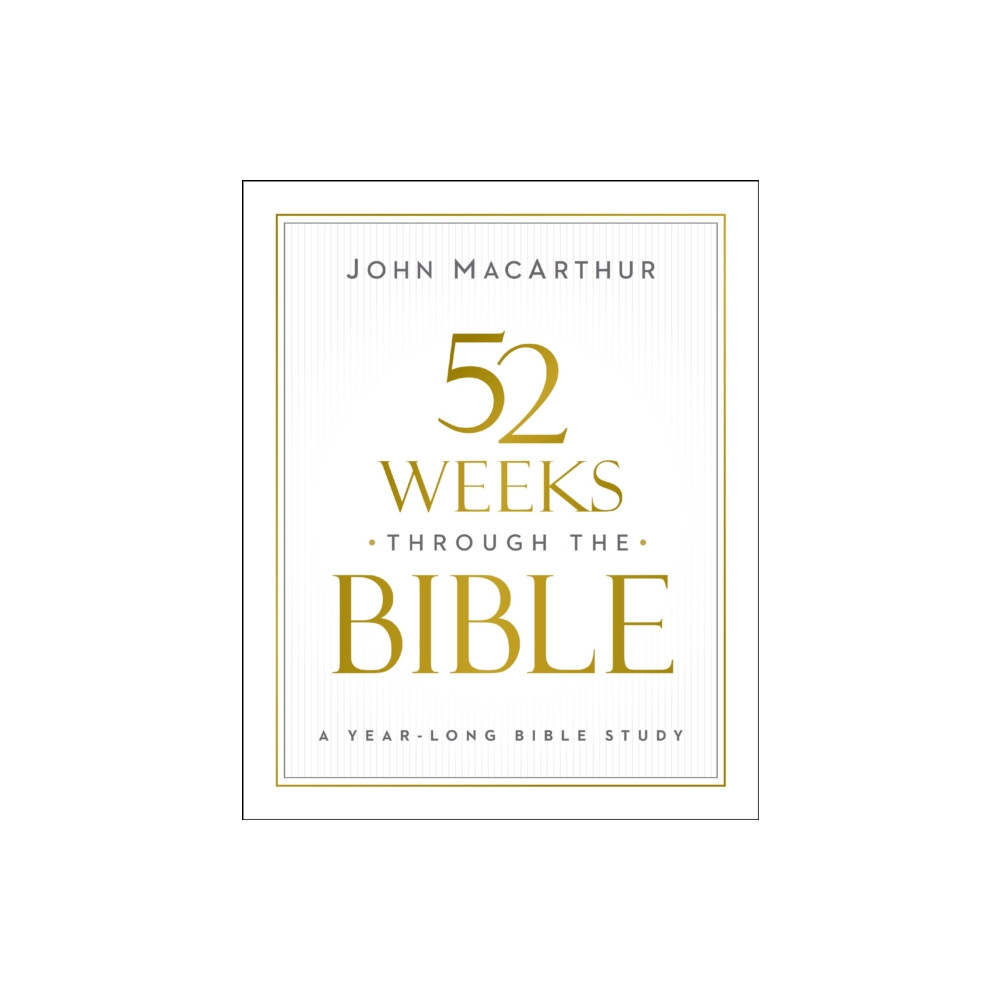 Produktbild för 52 Weeks through the Bible (häftad, eng)