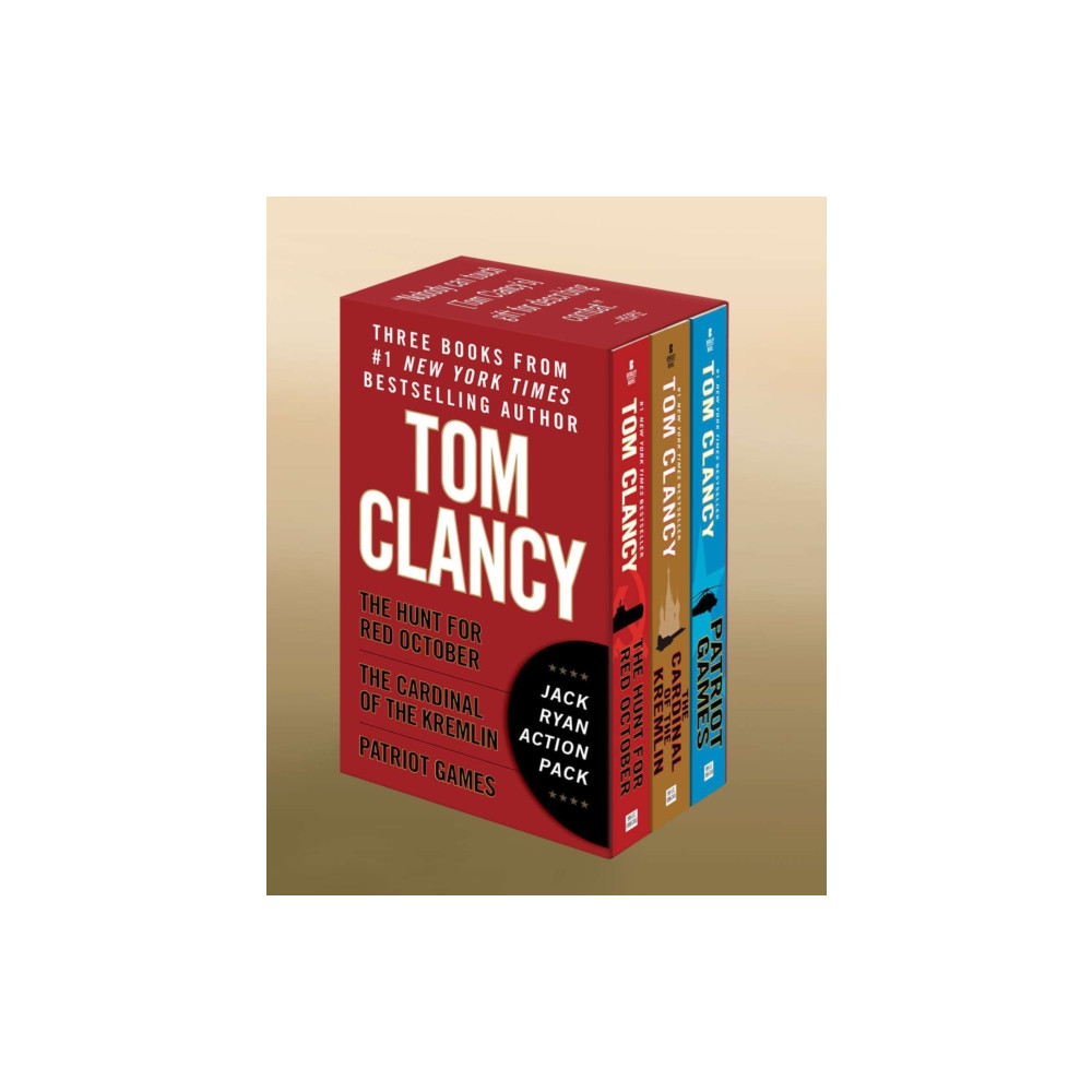 Produktbild för Tom Clancy's Jack Ryan Boxed Set (Books 1-3) (häftad, eng)