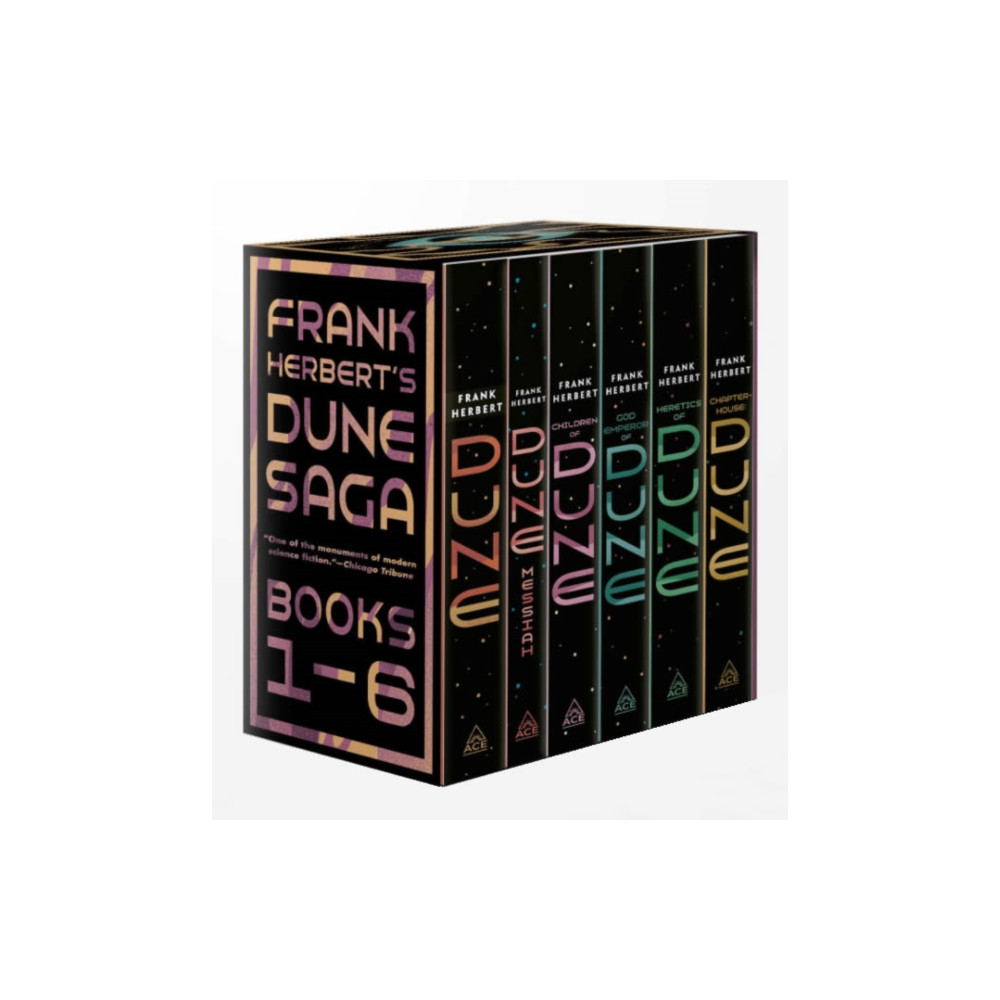 Produktbild för Frank Herbert's Dune Saga 6-Book Boxed Set (häftad, eng)