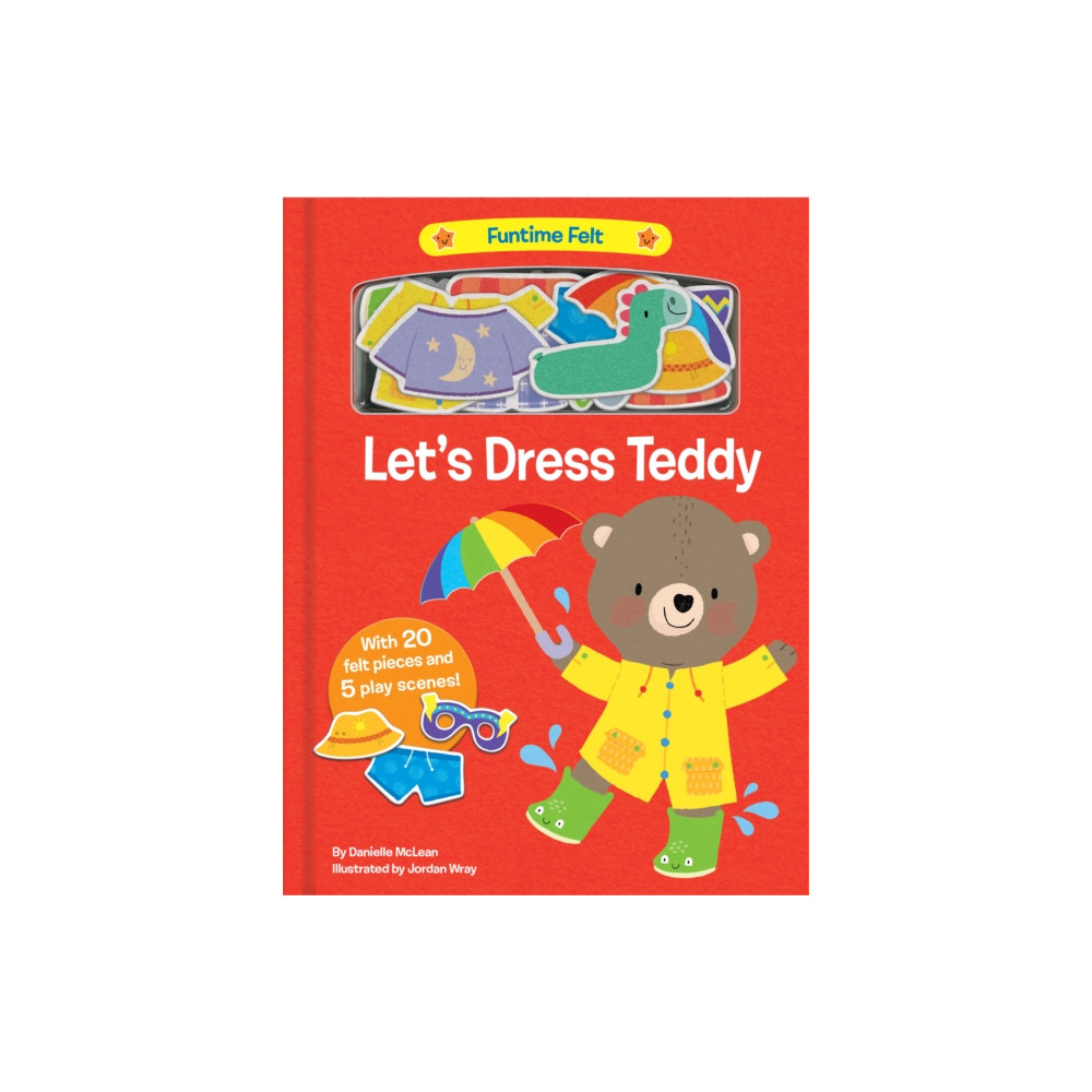 Produktbild för Let's Dress Teddy (häftad, eng)
