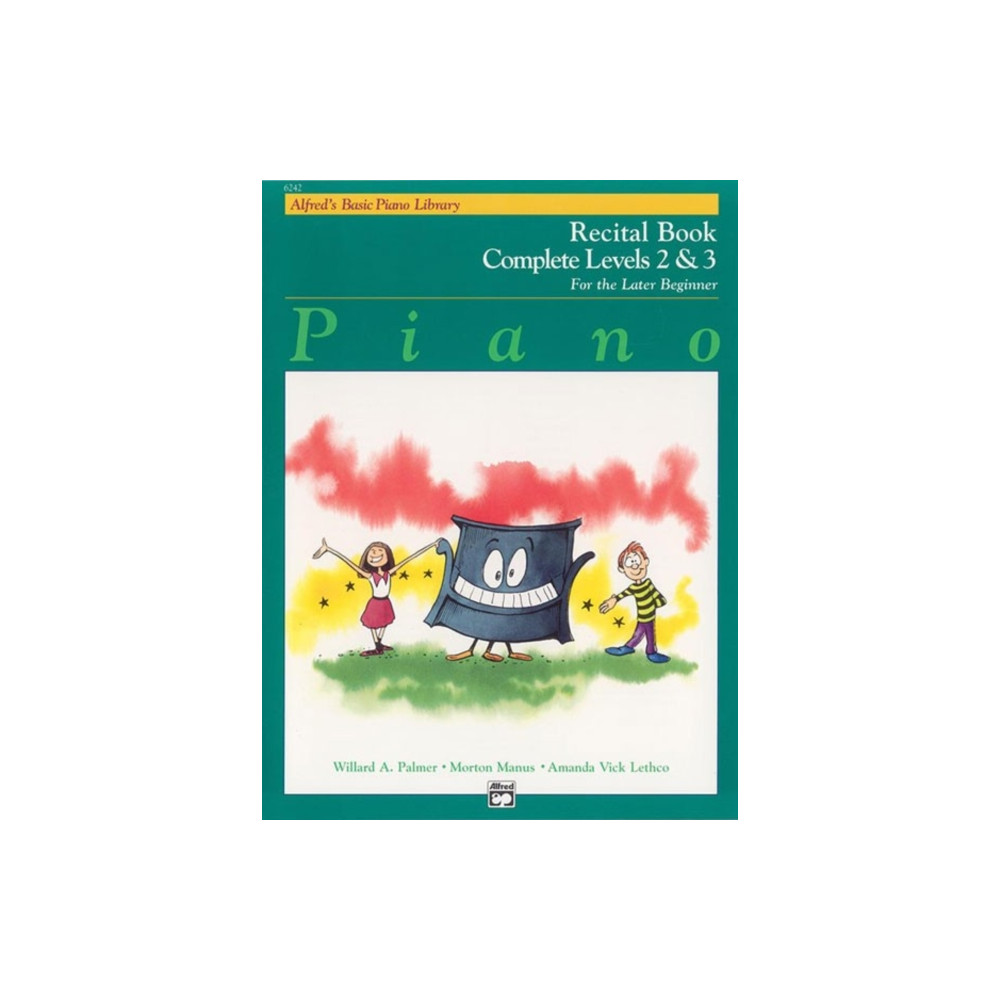 Produktbild för ALFREDS BASIC PIANO RECITAL BK COMP 23 (häftad, eng)